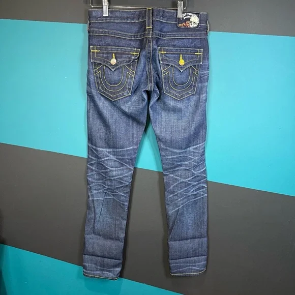 True Religion Cameron Denim western Y2K Made in the USA - Picture 5 of 14
